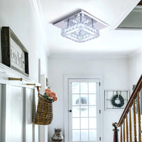 Celeste Crystal Flush Light