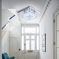Celeste Crystal Flush Light