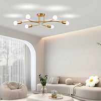 Solène Gold Crystal Chandelier