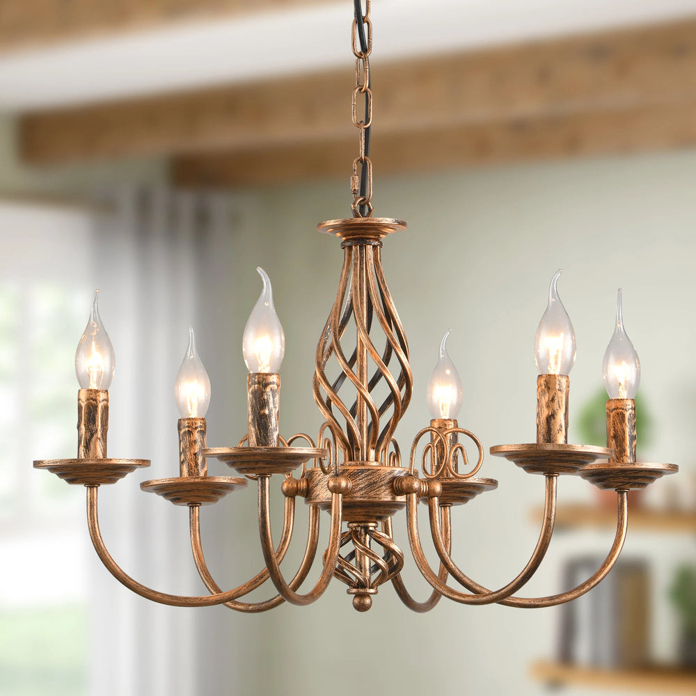Bramble Farmhouse Chandelier