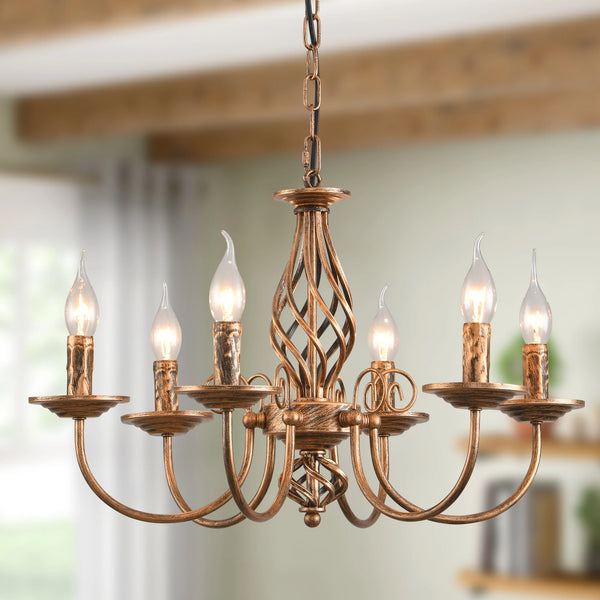 Bramble Farmhouse Chandelier
