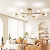 Solène Gold Crystal Chandelier