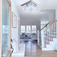 Celeste Crystal Flush Light