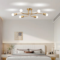Solène Gold Crystal Chandelier