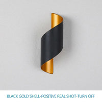 Vela Spiral Wall Light