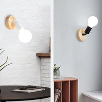 Juno Wood Wall Lamp