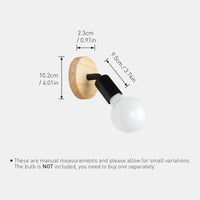 Juno Wood Wall Lamp