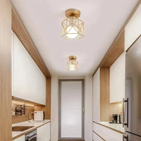 Led Ceiling Light Round Chandelier E27 Mini Ceiling Lamp Indoor Lighting For Kitchen Bedroom Living Room Bathroom