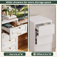 39.37inch H Metal Bathroom Storage Cabinet